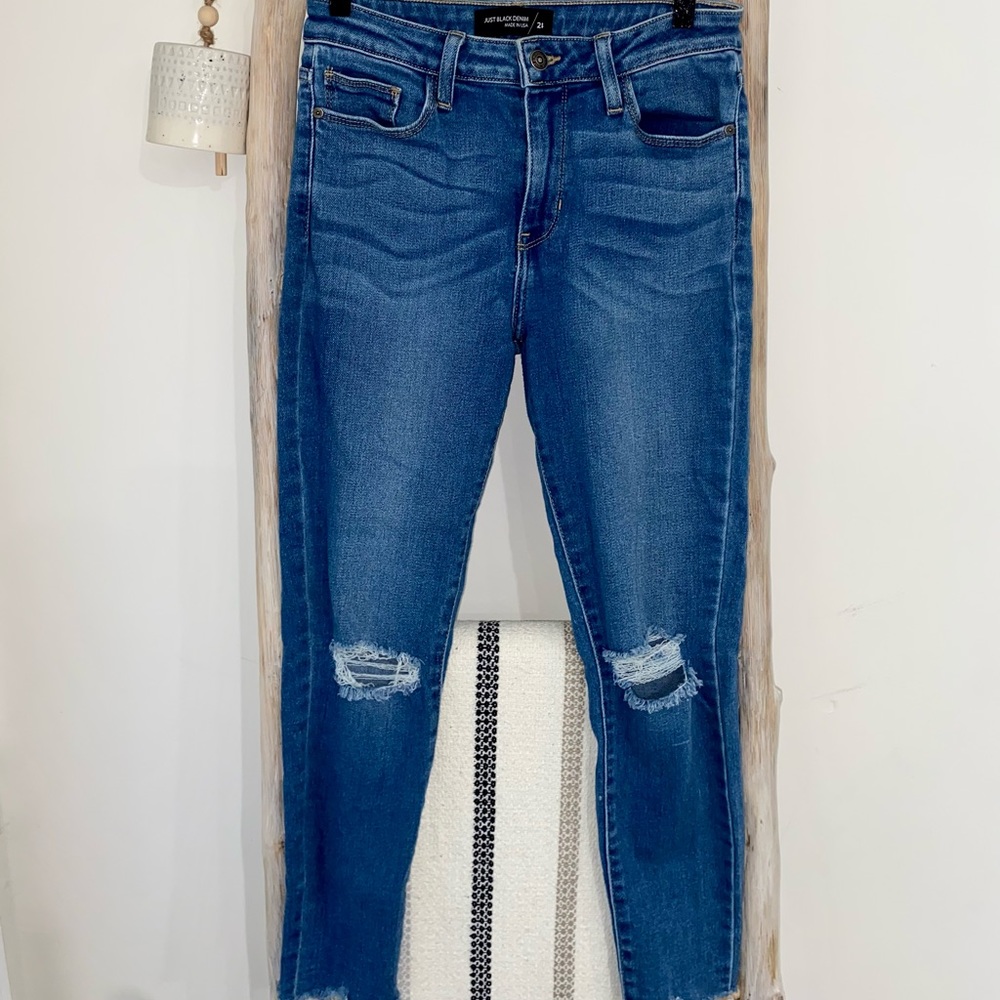 comfortable (Just Black Denim Jeans)